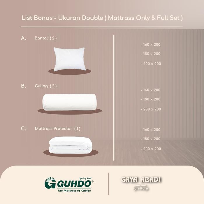 Springbed Guhdo Individual Contour - Guhdo Springbed
