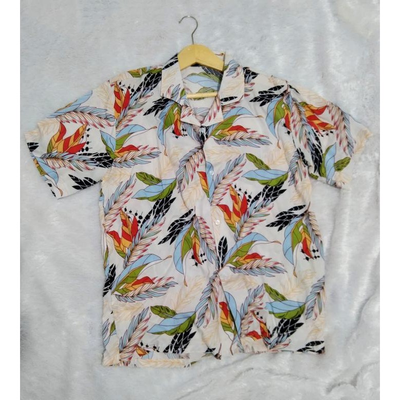 TERLARIS Kemeja Casual anak laki-laki Kemeja hawai anak Kemeja pantai anak Baju READY STOCK