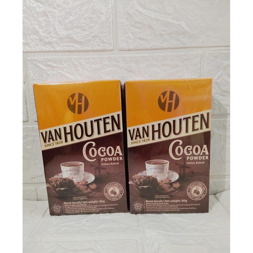 

VAN HOUTEN COCOA POWDER / COKLAT BUBUK 80 gram