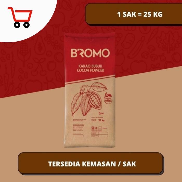 

Coklat Cocoa Powder Bromo Kemasan Sak/Bal 25 kg 600,700,750,800 BR