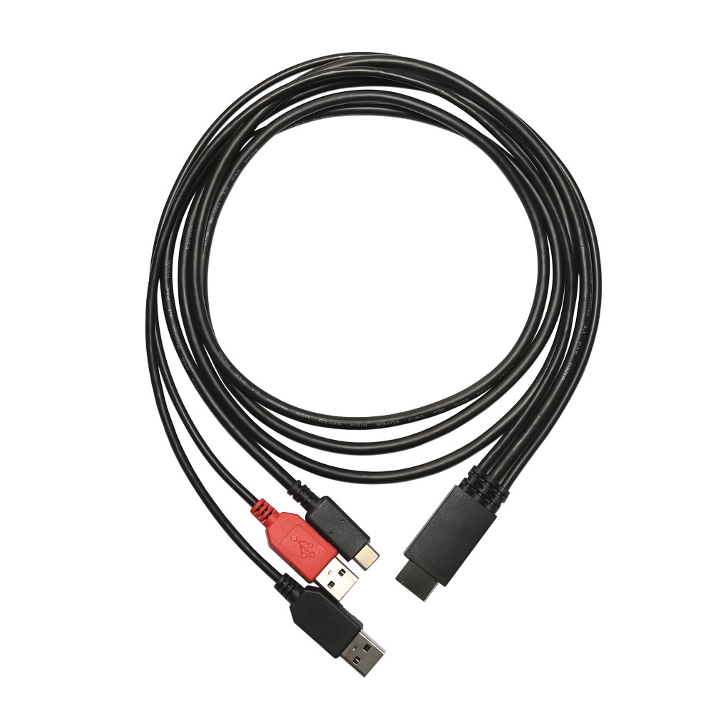 Original 3 in 1 Cable ONLY for XP-Pen Artist10Sv2, Artist 13.3/Pro, Artist 15.6/Pro,Artist 12/Pro