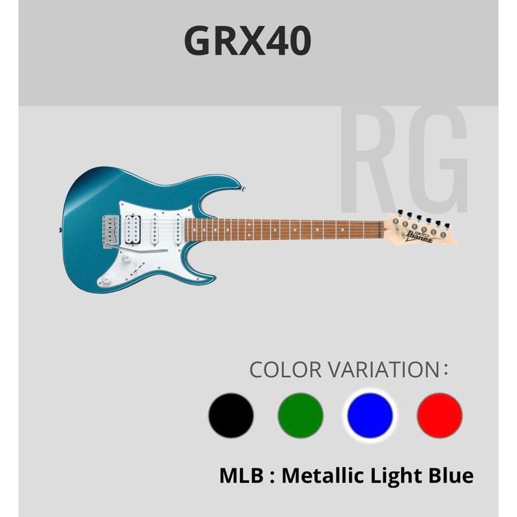 Ibanez Grx40 / Grx-40 / Grx 40 Tfb 6 Strings Guitar