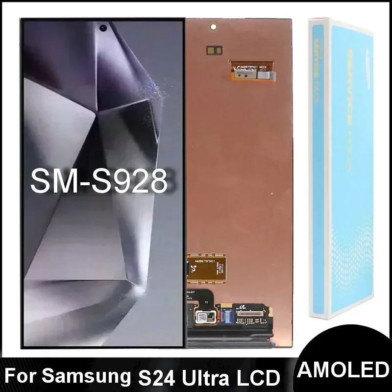 6.8"AMOLED S24Ultra LCD For Samsung Galaxy S24 Ultra LCD S928B S928U S928BE S928N S928W Display touc