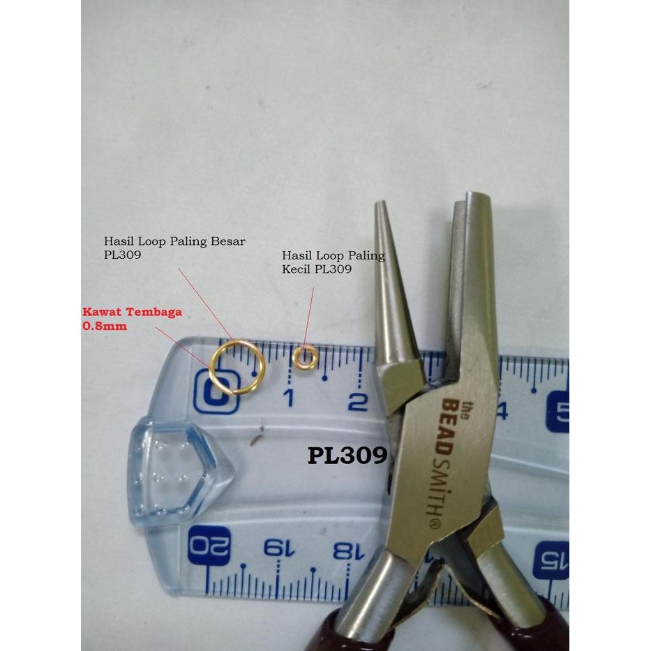 Tang Loop Beadsmith Round/Concave Plier