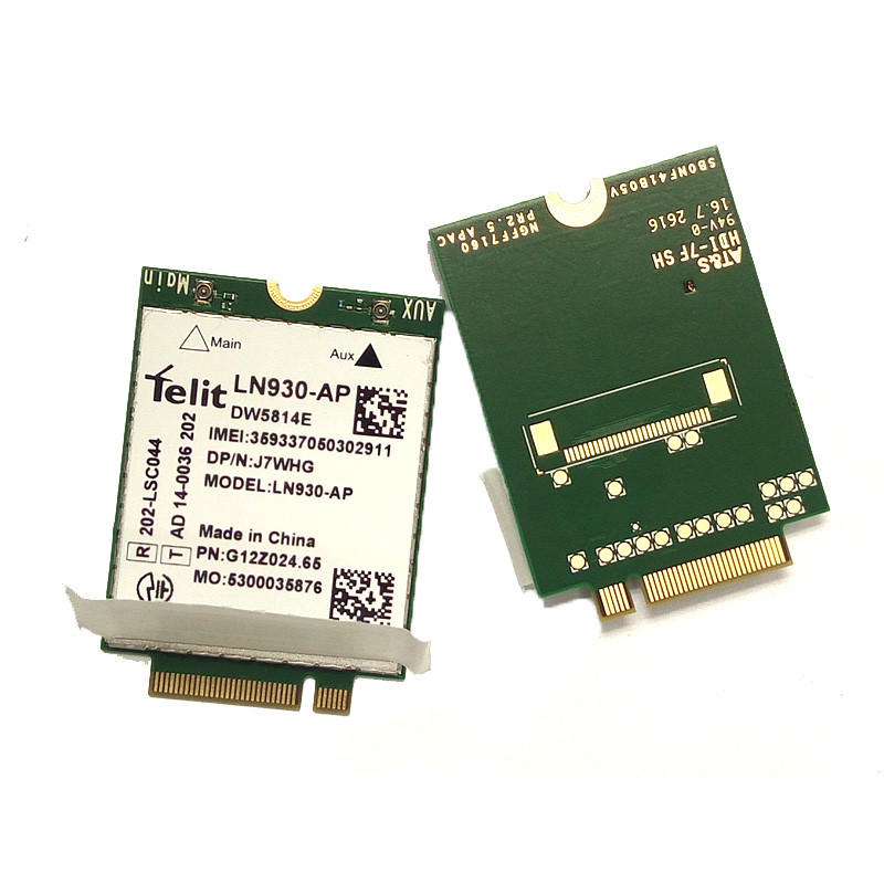 JINYUSHI for Telit LN930-AP DW5814e NGFF 4G LTE 150M Module WWAN Card for Dell Latitude 5580 7480