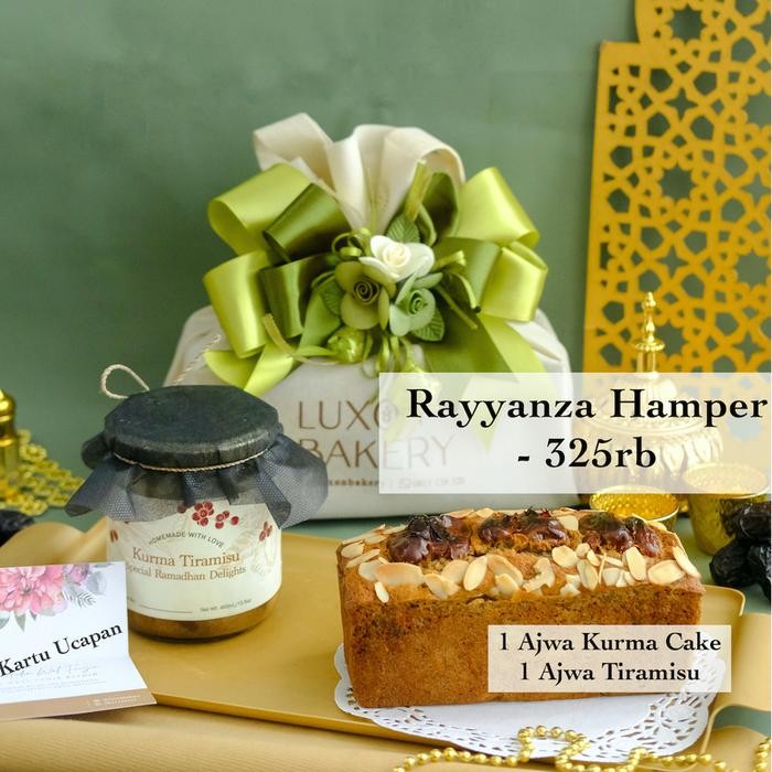 

Ramadhan hamper - Ameena Luxon Bakery