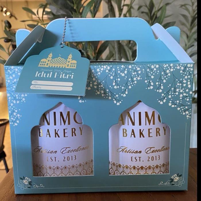 

ANIMO BAKERY HAMPERS SET 2 TOPLES KUE KERING ( INCLUDE TAS )