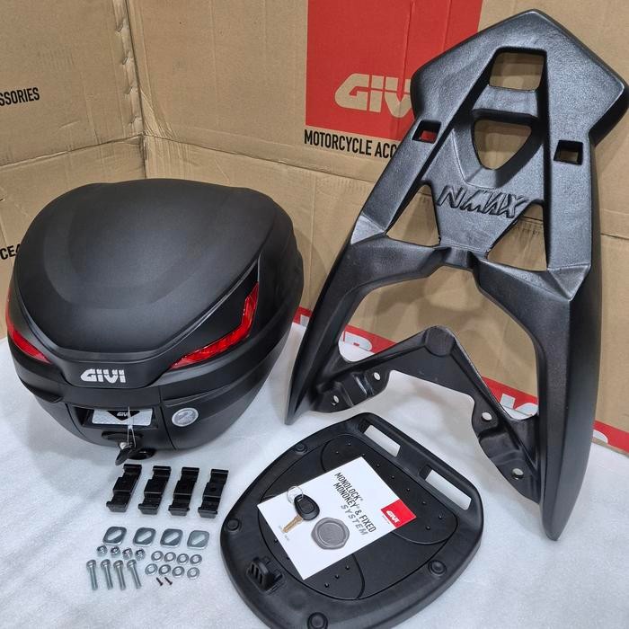 Ready Stock Box Givi B27 Nx Plus Breket Nmax Turbo - All New Nmax - Nmax Old - Pcx 150 160 - Adv 150