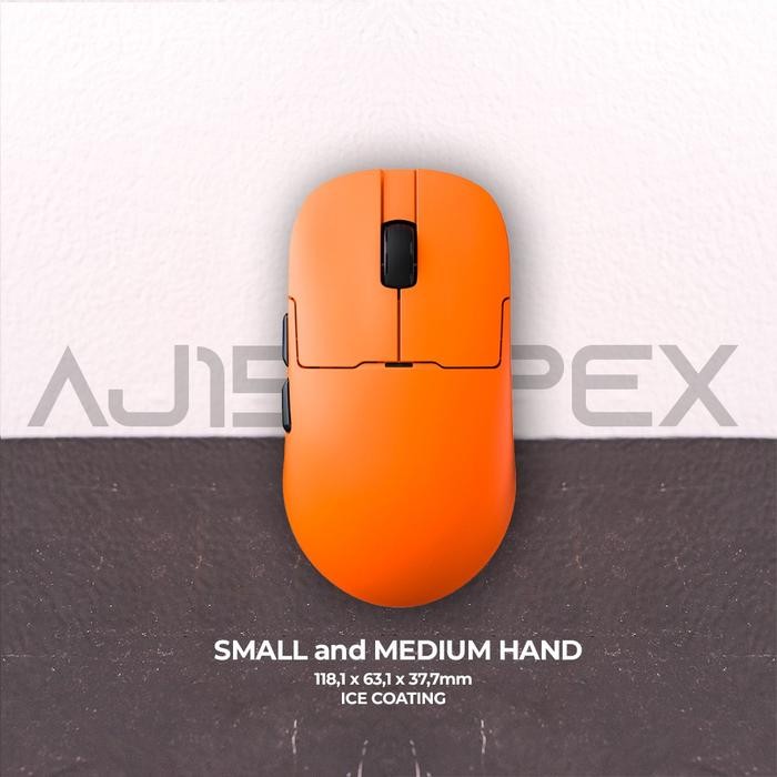 (Expert) Ajazz AJ159 AJ-159 APEX Wireless Gaming Mouse Triple Connection with Charging Station