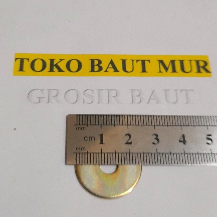 ring plat/ washer m6x25x1,5(100pcs)