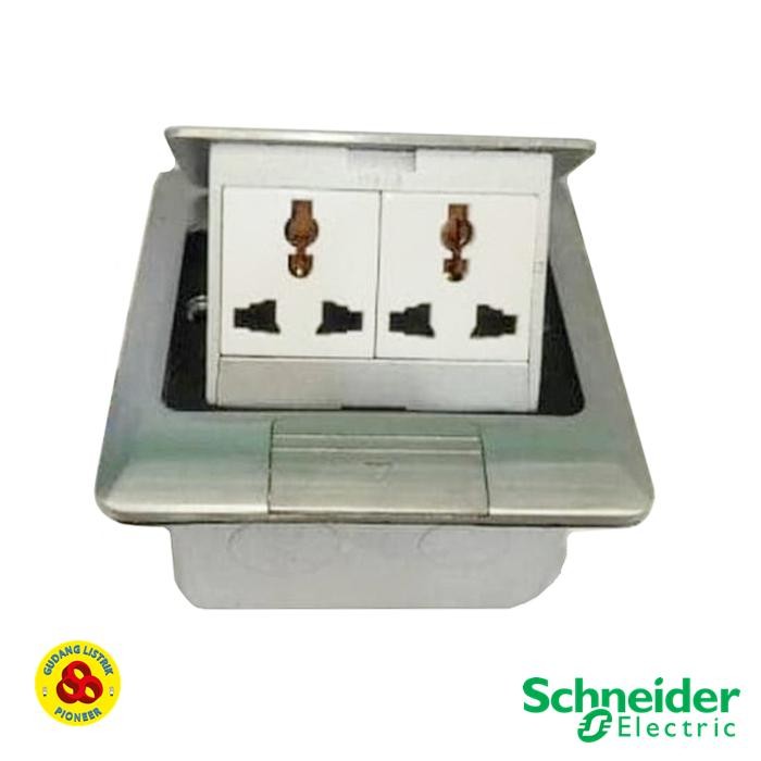 STOP KONTAK LANTAI E227F_ABE SCHNEIDER ELECTRIC