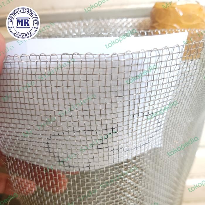 PROMO KAWAT MESH 8 STAINLESS SS304 WIREMESH / KAWAT RAM SS304 TERMURAH