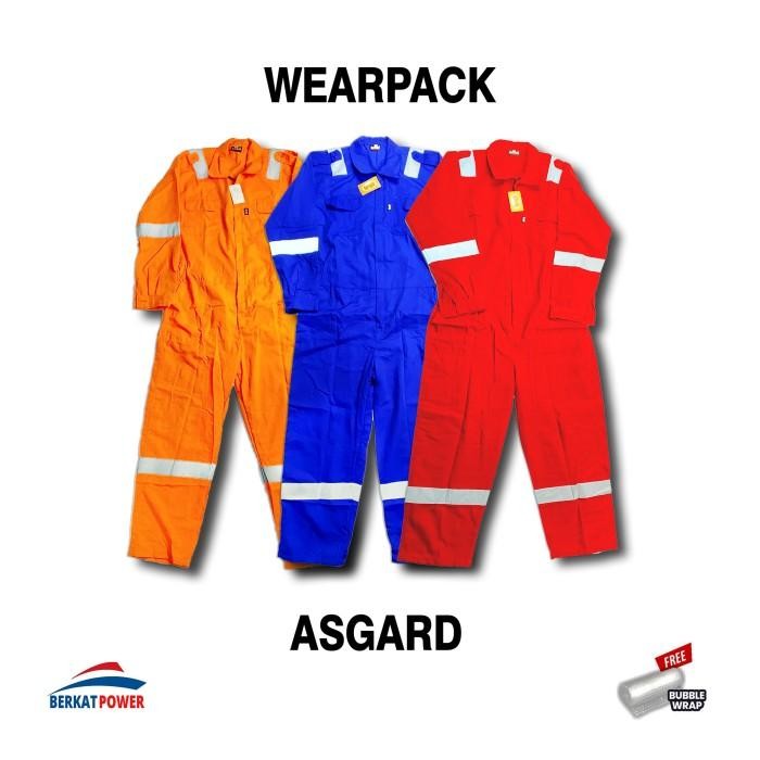 Expert BAJU WEARPACK ASGARD SCOTH LIGHT MERAH ORANGE BIRU SAFETY