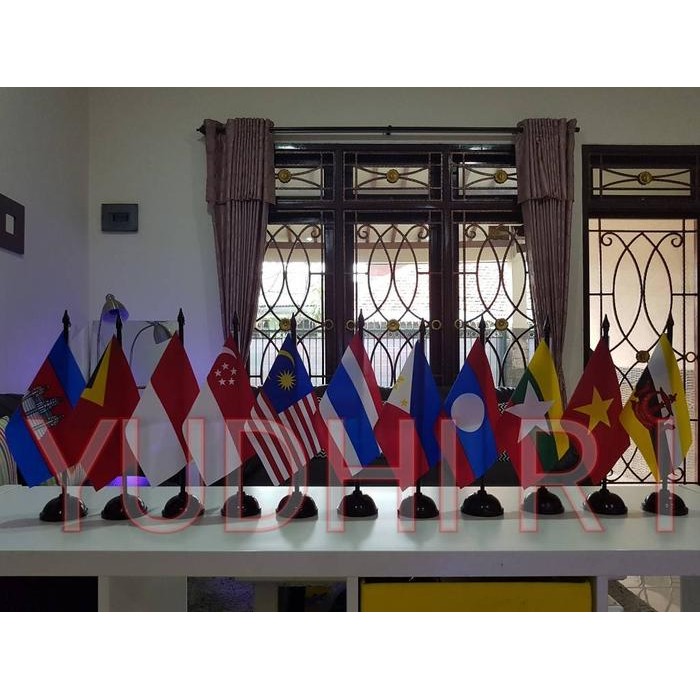 BENDERA MEJA/BENDERA NEGARA ASEAN/BENDERA NEGARA