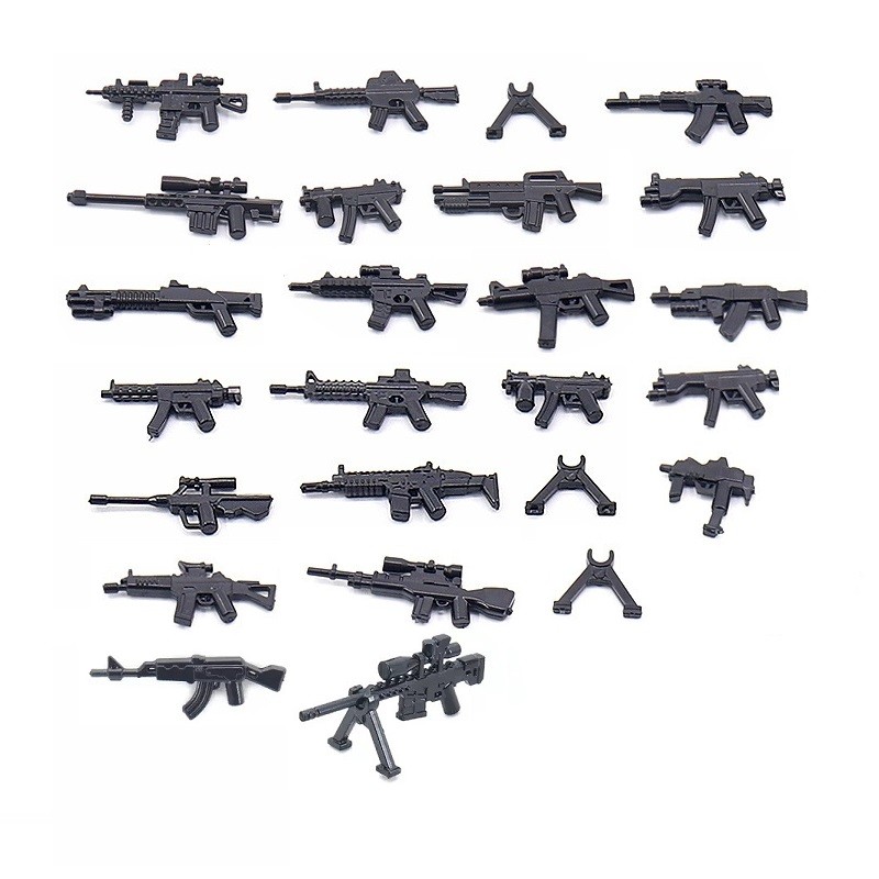 Ww2 Military Building Blocks Solider Figures Gifts Weapons Rifle Ma ine Gun Pistol Equipments
