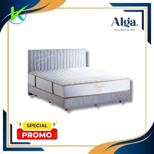 Mo Springbed Alga Thalita Sandaran Madison Fullset Uk. 200X200