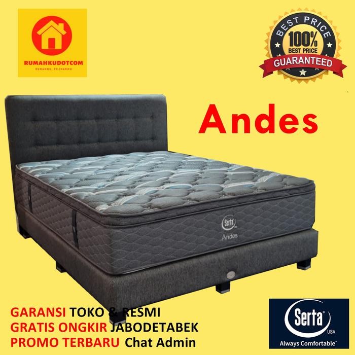 Kasur Serta New Andes Cool Fiber - Serta