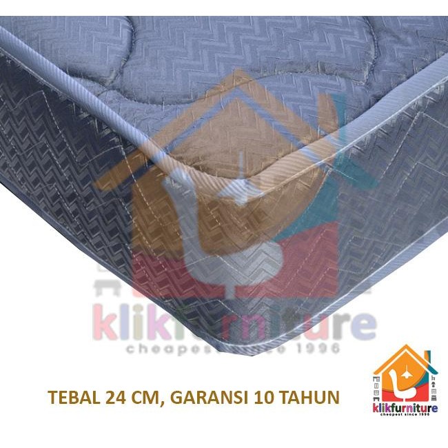 Kasur Busa 24 Cm Dangdut Central Foam 160X200 Cm