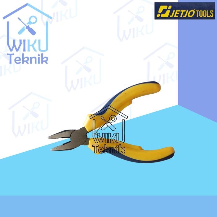 Jetjo Tang Set 3pcs TangSet Tang Potong Lancip Kombinasi 4.5" in KECIL