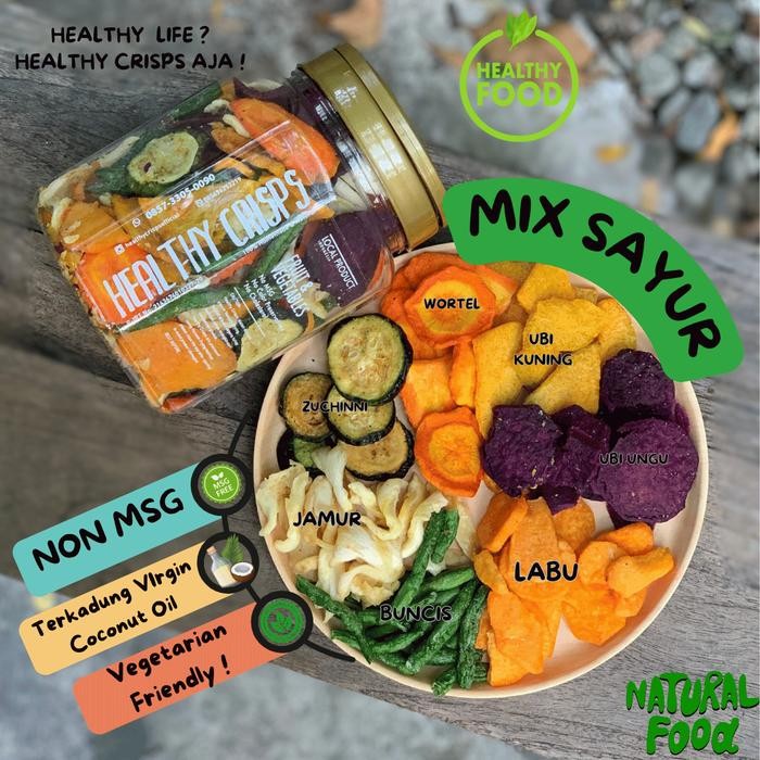 

HEALTHY CRISPS - MIX SAYUR