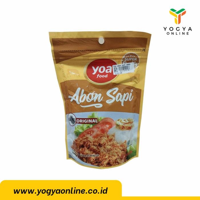 

Yoa Abon Sapi 100 Gr - Abon Sapi
