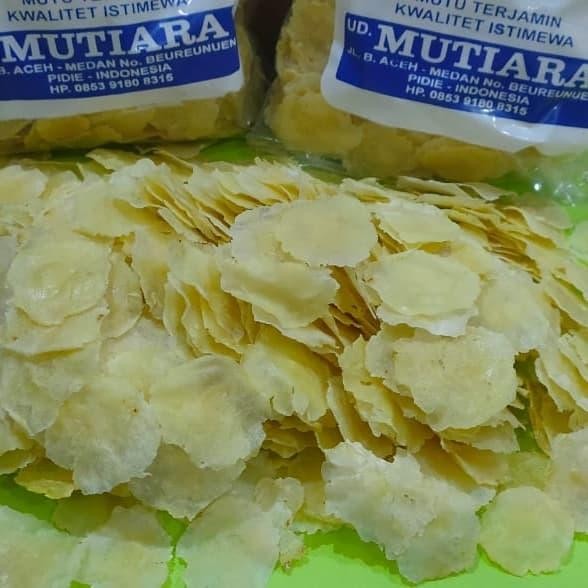 

Emping melinjo aceh 500 g grade A Mutiara