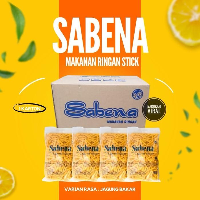 

Snack Sabena 1 Dus Isi 5 Pcs / Cemilan Sabena Stik
