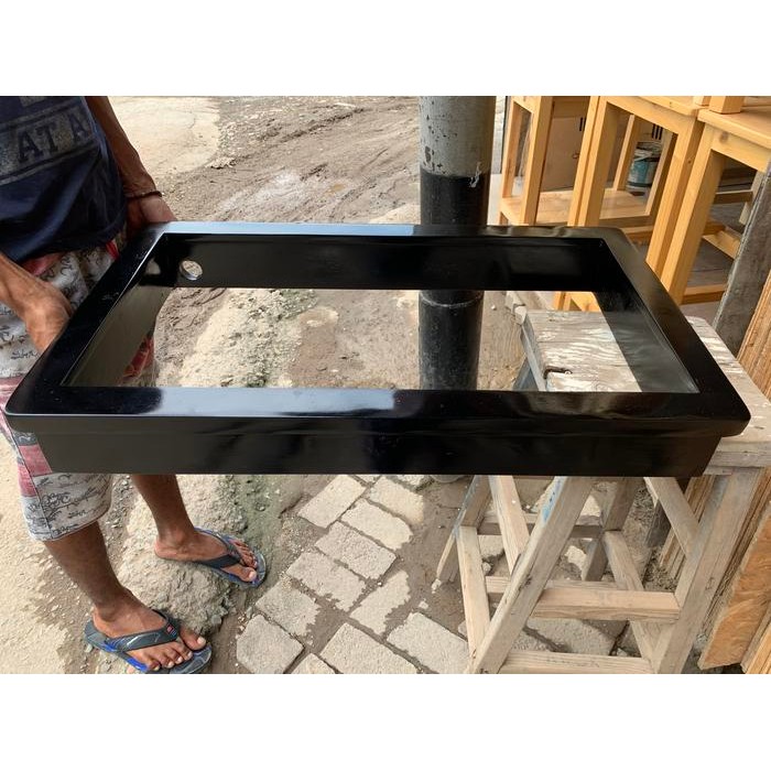 Meja Kompor Tanam Tanpa Kaki