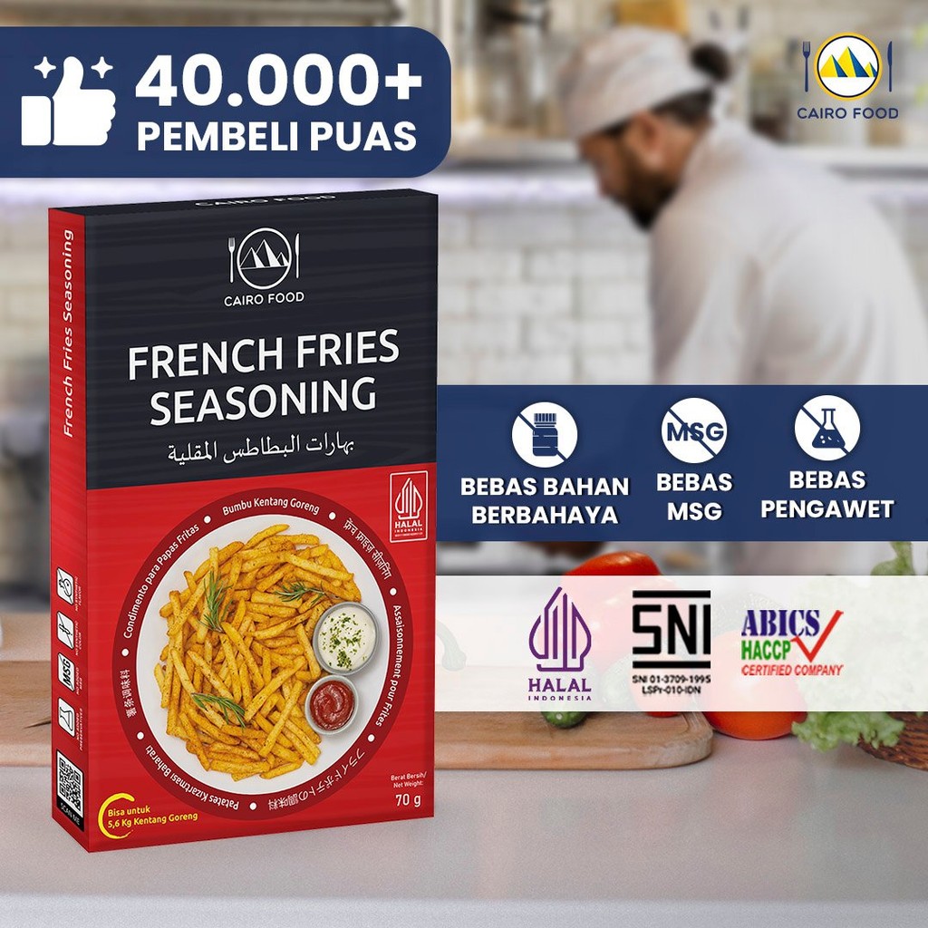 

Cairo Food - Bumbu French Fries Asli Rempah