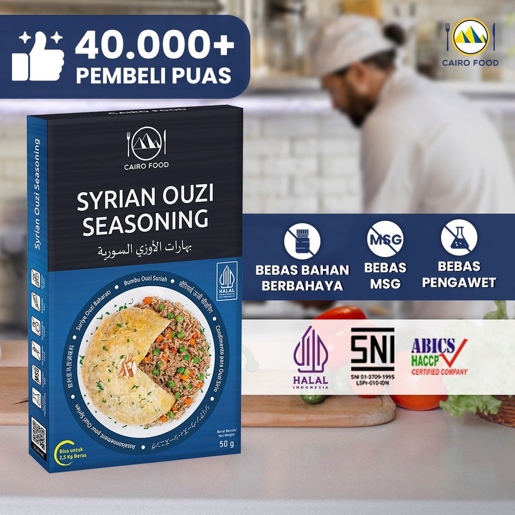 

Cairo Food - Bumbu Ouzi Suriah Asli Rempah