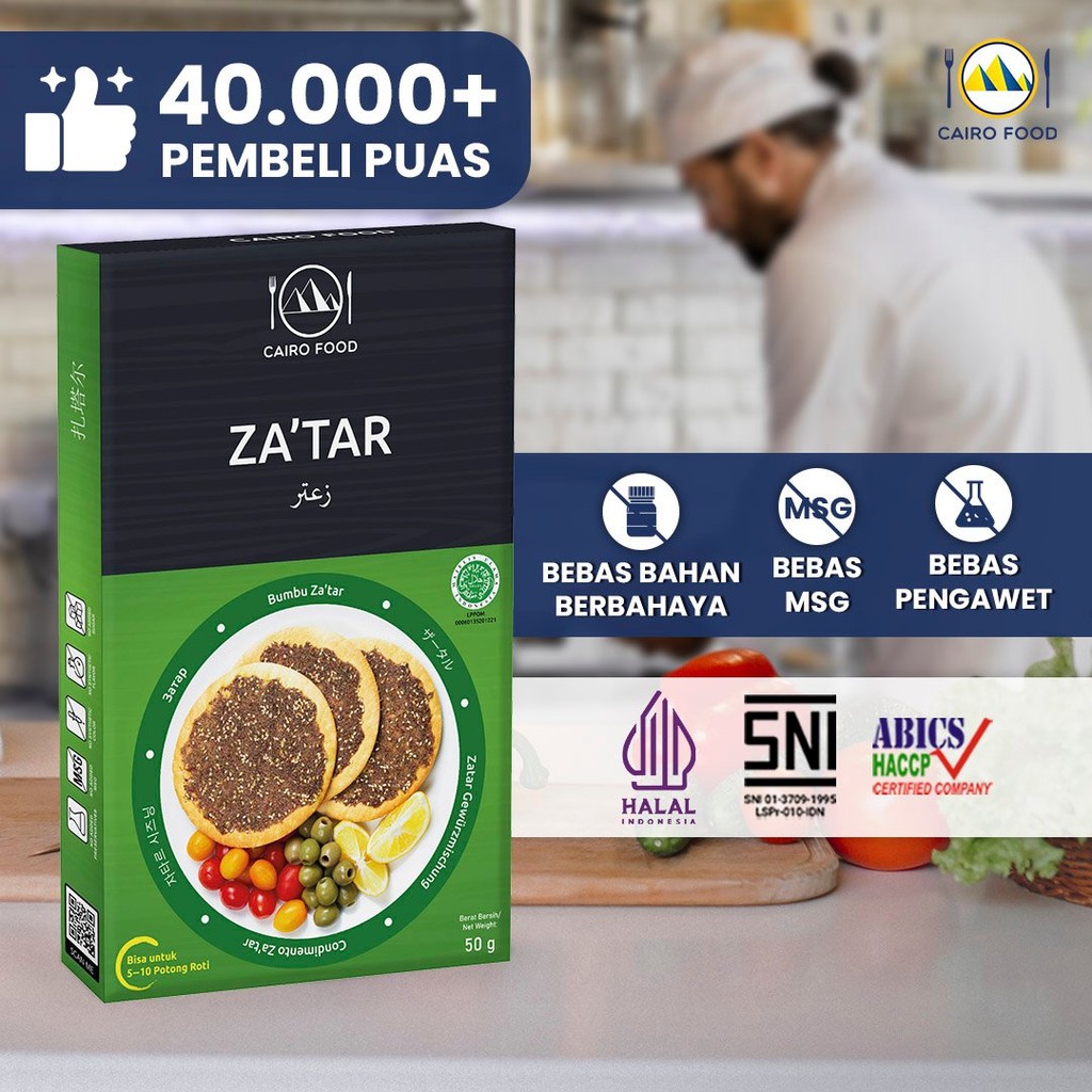 

Cairo Food - Bumbu Zatar Asli Rempah