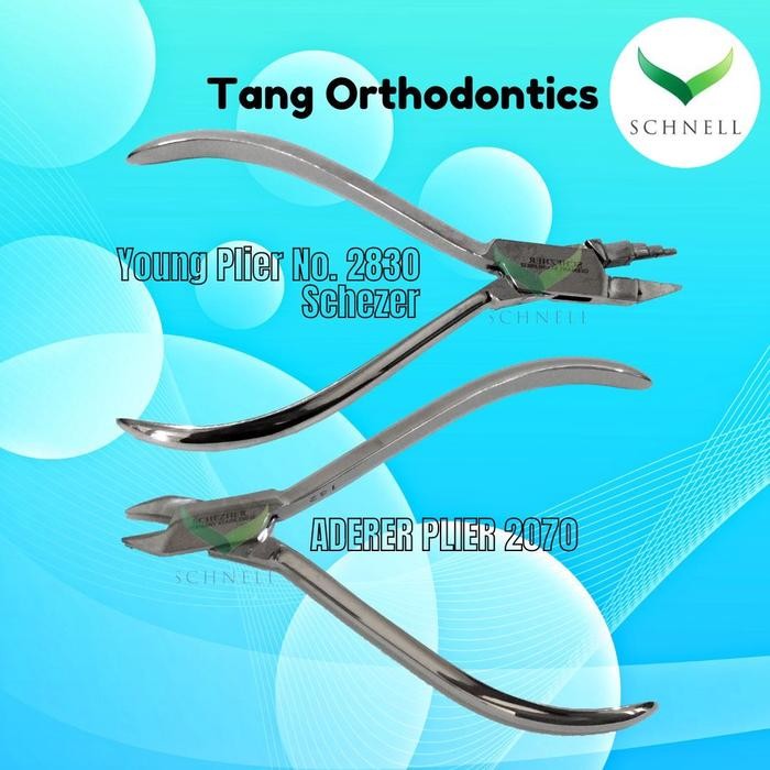 Tang Ortho Adams/Adam/Universal/Borobudur/Tiga Jari Aderer Ortodontik Mahasiswa - Schezer