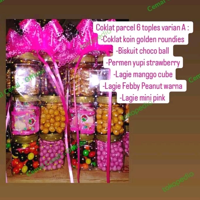 

Coklat Parcel Isi 6 Toples (200Ml/Toples)