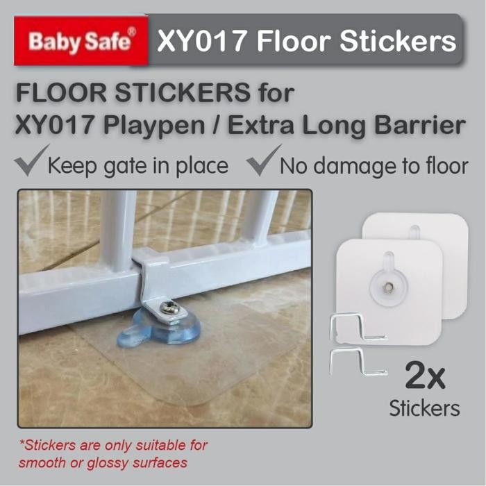 Floor Stickers For XY017 Playpen / Extra long Barrier