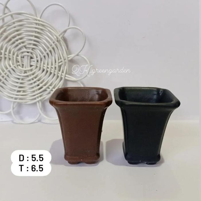 pot keramik cascade Bonsai sukulen