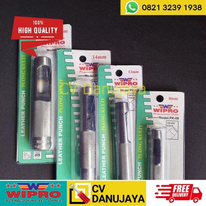 

AT Plong Manual alat pembolong kulit WIPRO Gasket 5 8 10 12 14 16 mm