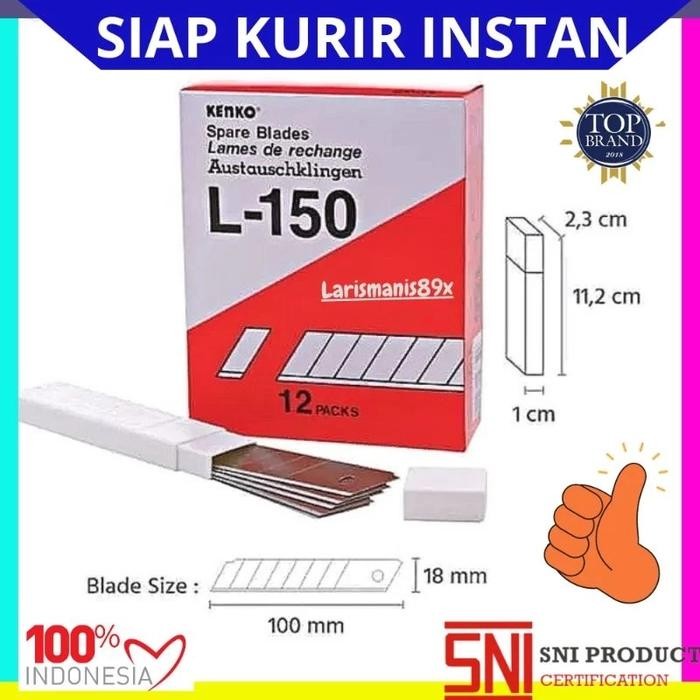 

AT KENKO Refill Cutter L-150 Termurah 1 Lusin