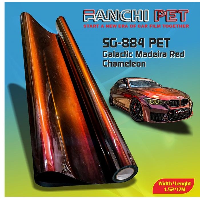 

AT Sticker PET Moonlight Red / Madeira 152cm (per 50cm)