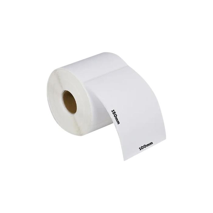 

AT ALGOO - 100x150 mm Stiker Label Thermal Kertas Label Barcode Hitam