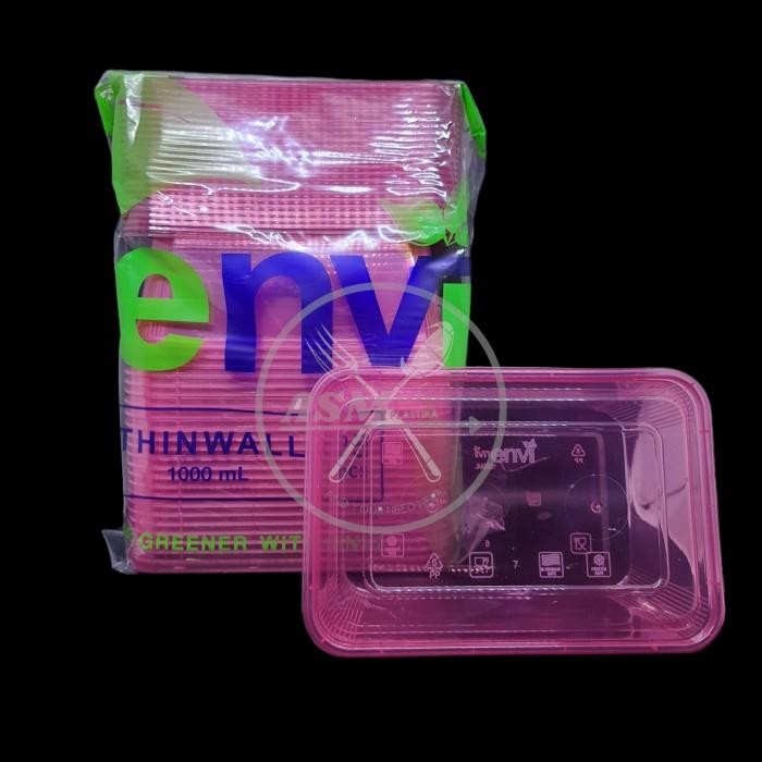 (Expert) BARU Thinwall Envi 1000ml Special Edition/Kotak Makan/Food Container