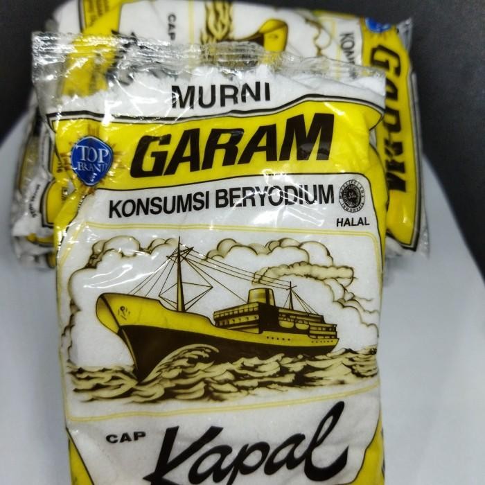 

(Expert) garam cap kapal 250gr garam beryodium garam meja