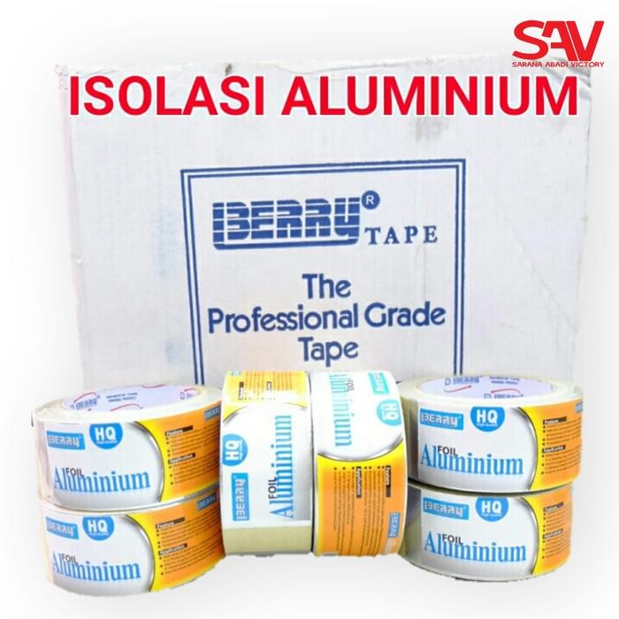 

AT isolasi lakban aluminium foil BERRY TAHAN PANAS untuk panci knalpot AC