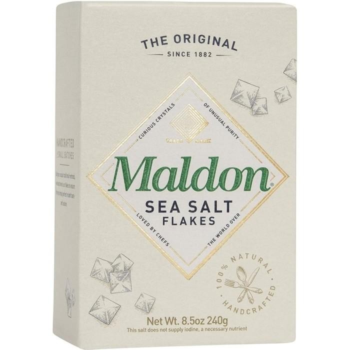 

(Expert) Maldon Sea Salt Flakes Garam Laut 240gr 240g