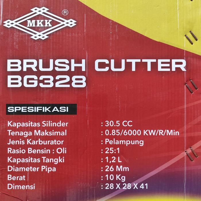 Mesin Potong Rumput 2 Tak Gasoline Brush Cutter MKK