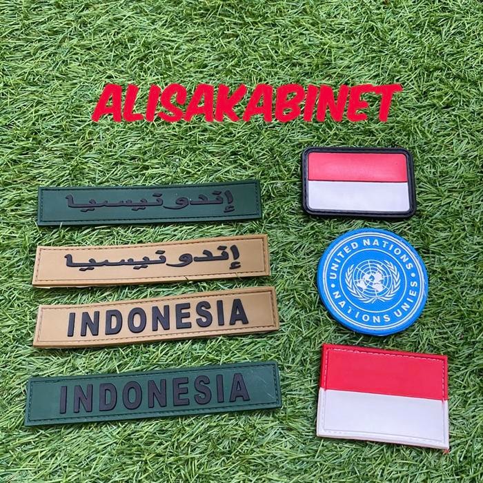 

AT Emblem Patch Rubber Indonesia Satgas Unifil Lebanon