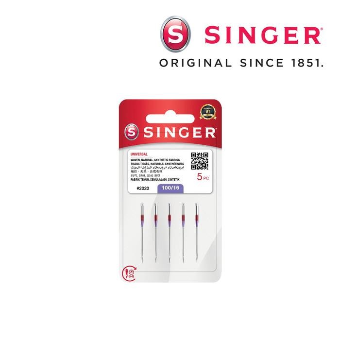 

AT Jarum Mesin Jahit SINGER No. 16(Blister)