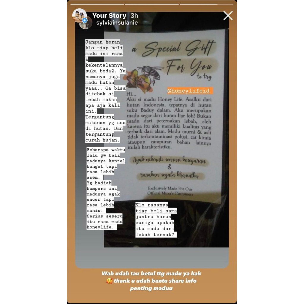 

Madu Asli Hutan Honey Life Suku Baduy Madu Murni Forest Honey