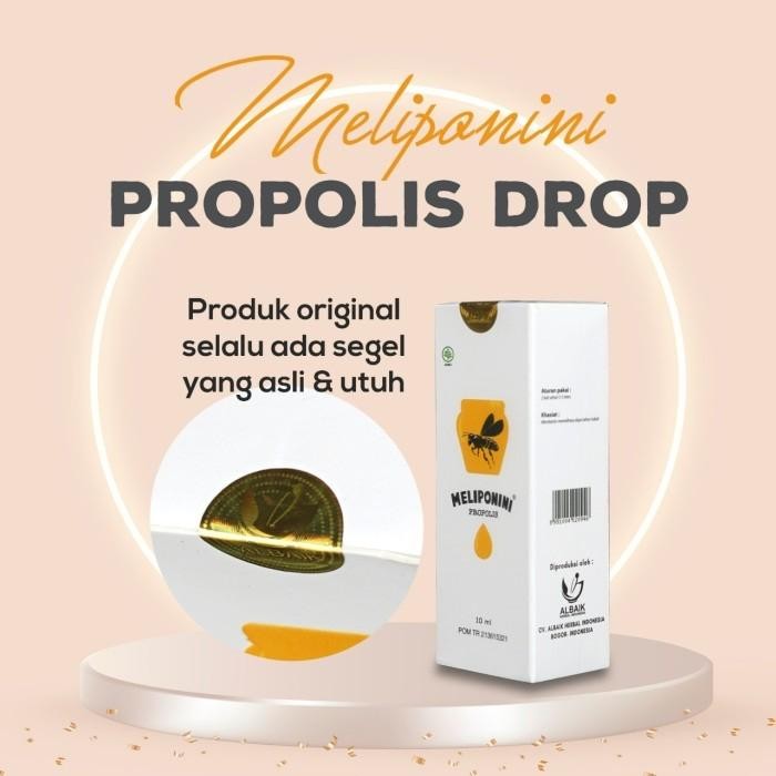 

Meliponini Propolis Drop 10Ml Nano Propolis Stingless Bee Honey