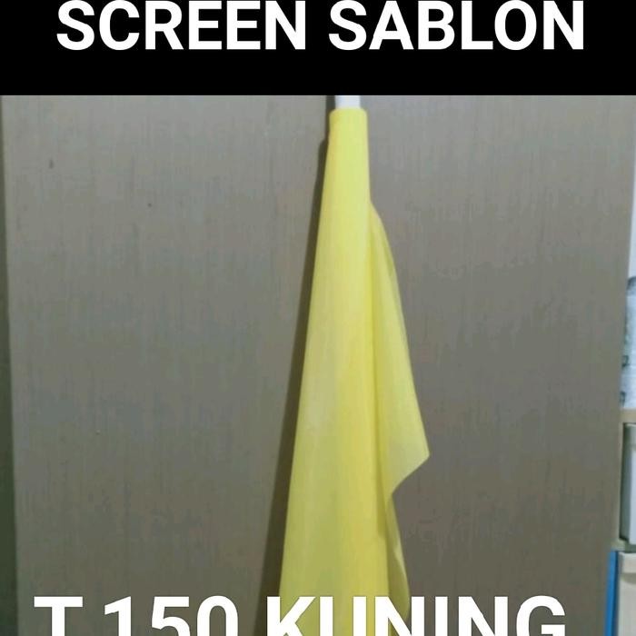 

AT KAIN MONYL SCREEN SABLON T.150 KUNING LEMON (LEBAR 150)