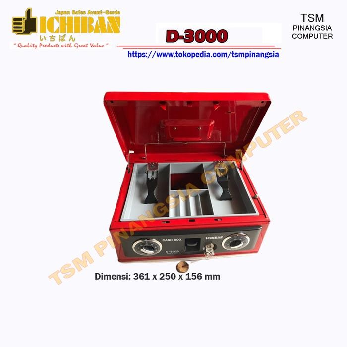 Cash Box Ichiban D3000 - Brankas - Safe Box Ichiban D-3000 Tbk